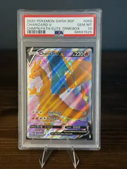 Charizard V SWSH050 SWSH: Sword & Shield Promo Cards Holo - Image 1