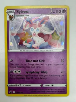 Sylveon SWSH211 Black Star Promo Swsh: Sword & Shield Promo Card - Near Mint - Image 2