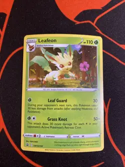 Leafeon SWSH191 SWSH: Sword & Shield Promo Cards Holo LP - Image 1