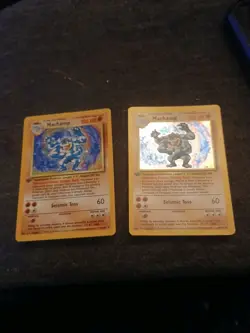 Machamp 1st Edition Shadowless Two Cards - Image 2