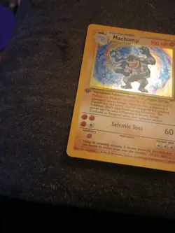Machamp 1st Edition Shadowless Two Cards - Image 3