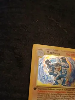 Machamp 1st Edition Shadowless Two Cards - Image 4