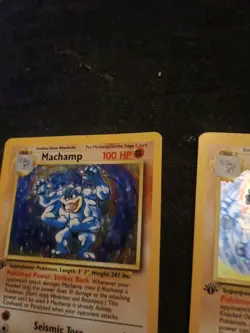 Machamp 1st Edition Shadowless Two Cards - Image 5