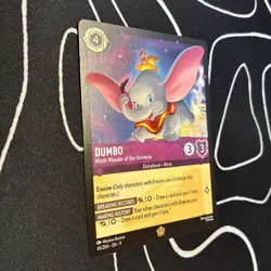 Dumbo Ninth Wonder of the Universe 45/204 Lorcana Fabled Legendary Mi nt Card - Image 3