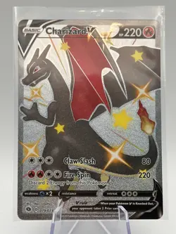Charizard V 079/073 Champions Path Secret Rare Holo Pokemon Card - Near Mint - Image 1