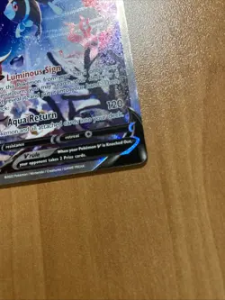 Pokemon TCG Lumineon V Sword & Shield: Brilliant Stars 156/172 Ultra Rare Card - Image 3