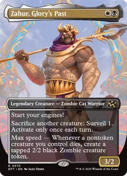 Zahur, Glory's Past (Borderless) [Aetherdrift] Near Mint - Image 1