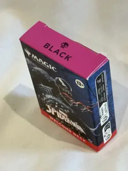 SDCC 2025 Magic The Gathering Spider-Man Black VENOM Welcome Deck NEW UNUSED - Image 3