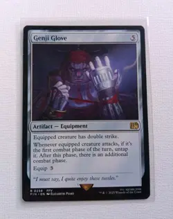 Genji Glove Magic The Gathering Final Fantasy NM - Image 2
