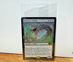 Massacre Wurm – M21 Core Set 2021 Prerelease Promo – Magic: The Gathering MTG - Image 1