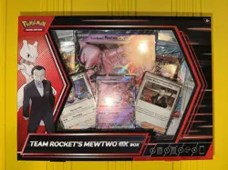 Pokemon TCG: Team Rockets Mewtwo Ex Box Brand New Sealed Fast Ship - Image 1