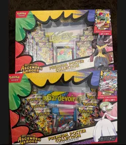 Pokemon Ascended Heroes Premium Poster Collection Set of 2! Factory Sealed - Image 1