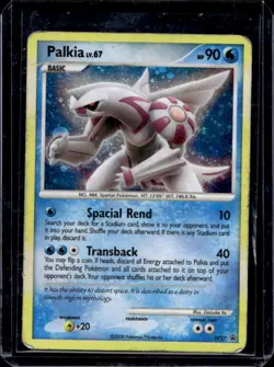 2007 Pokemon Diamond & Pearl Black Star Promos Palkia #DP27 - Image 1