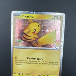 Tcg Pokemon Pikachu 2026 Pokemon Day Holo 30th Anniversary Stamped Promo 051/162 - Image 5