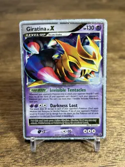 Pokemon TCG Giratina LV.X #DP38 2009 Diamond and Pearl Promo Card Holo Rare - Image 1