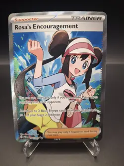 Pokemon Rosa's Encouragement Full Art Trainer-Supporter 114/088 🔥🔥🔥 - Image 1