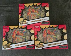 Pokemon TCG: Mega Evolutions Ascended Heroes Mega Emboar Ex Lot Of 3 - Image 1