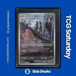 2026 POKEMON ASCENDED HEROES #239/217 TEAM ROCKET'S DUGTRIO ILLUSTRATION RARE - Image 1