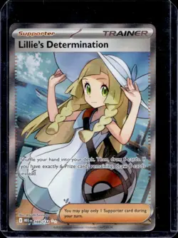 2025 Pokemon Mega Evolution Lillie's Determination Ultra Rare #169/132 - Image 1