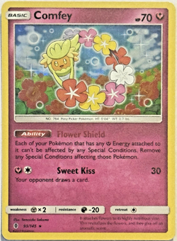 Comfey Guardians Rising 93/145 Holo Rare 2017 Pokemon TCG Near Mint - Image 1