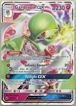 Gardevoir GX Burning Shadows 93/147 Ultra Rare 2017 Pokemon TCG Near Mint - Image 1