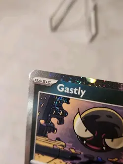 Pokemon TCG Gastly Cosmos Holo Swirl w/ Hidden Swirls 123/217 Ascended Heroes NM - Image 4