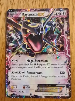 Rayquaza EX - XY69 Black Star Promo - Holographic Pokemon Card - Image 1