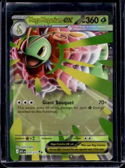 2026 Pokemon Ascended Heroes Mega Meganium ex Double Rare #010/217 - Image 1