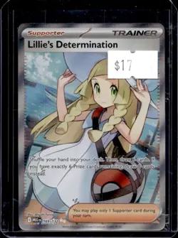 2025 Pokemon Mega Evolution Lillie's Determination Ultra Rare #169/132 - Image 1