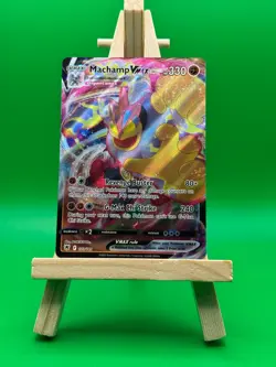 Pokemon TCG Machamp VMAX Holo Card 073/189 Astral Radiance NM - Image 1