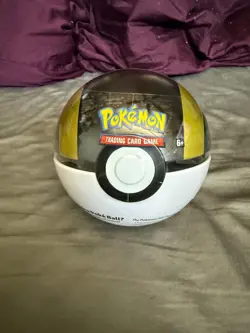 Pokemon TCG Ultra Ball Poke Ball Tin L25 Factory Sealed New - Image 1