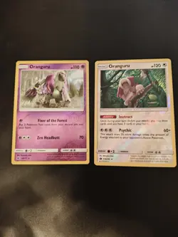 2x Oranguru Reverse Holo Pokemon Karten Sammlung | EN | NM | Versch. Sets - Image 1