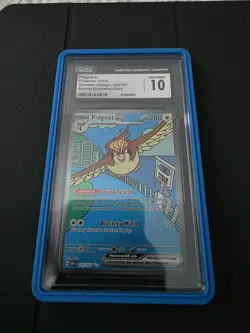CGC 10 Gem Mint Pidgeot ex 225/197 Obsidian Flames Pokemon - Image 1