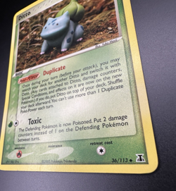 Pokemon Ditto Bulbasaur 36/113 Regular Rare EX Delta Species 2005 60 HP - Image 2