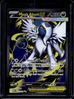 2025 Pokemon Mega Evolution Absol ex Ultra Rare #161/132 - Image 1