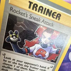 Pokemon Rocket's Sneak Attack Team Rocket 72/82 Rare Trainer Unlimited Regular … - Image 5