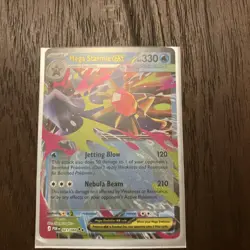 Mega Starmie ex 021/088 ME03 Perfect Order Holo Double Rare Pokemon NM-MT - Image 1