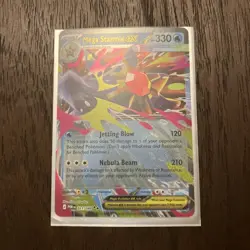 Mega Starmie ex 021/088 ME03 Perfect Order Holo Double Rare Pokemon NM-MT - Image 2