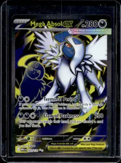 2025 Pokemon Mega Evolution Absol ex Ultra Rare #161/132 - Image 1