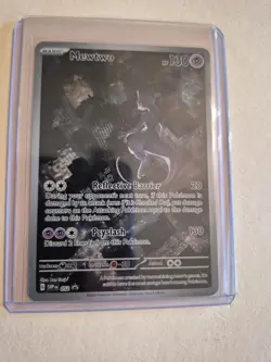 Pokemon Mewtwo 2023 scarlet & violet Black Star Promo #SVP052 LP - Image 1