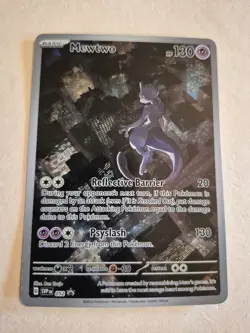 Pokemon Mewtwo 2023 scarlet & violet Black Star Promo #SVP052 LP - Image 2