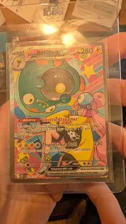 Pokemon Ascended Heroes Ionos Bellibolt ex 279/217 Special Illustration Rare SIR - Image 1