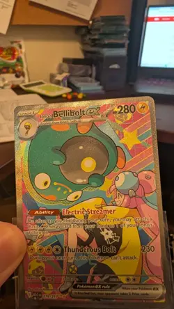 Pokemon Ascended Heroes Ionos Bellibolt ex 279/217 Special Illustration Rare SIR - Image 5