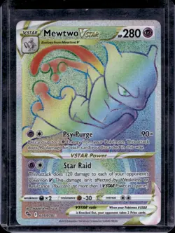 2022 Pokemon SWSH Pokemon GO Mewtwo VST #079/078 - Image 1