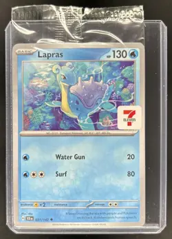 2024 Pokemon Stellar Crown Lapras #031/142 - Image 1