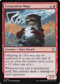 Coruscation Mage Bloomburrow Regular - Image 1