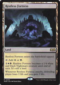 Restless Fortress Wilds of Eldraine Regular - Image 1