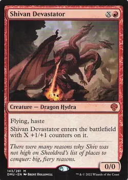 Shivan Devastator Dominaria United Regular - Image 1