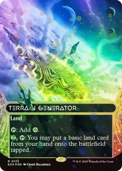 MTG -Terrain Generator - Edge of Eternities - NM Galaxy Foil - #0133 - Image 1