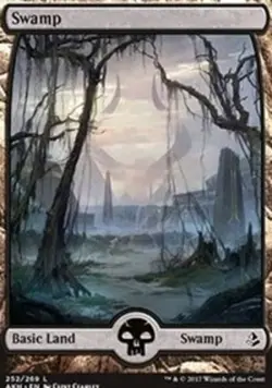 Hero Deal, English - 4 x MTG Swamp (Full Art) Amonkhet - Image 1